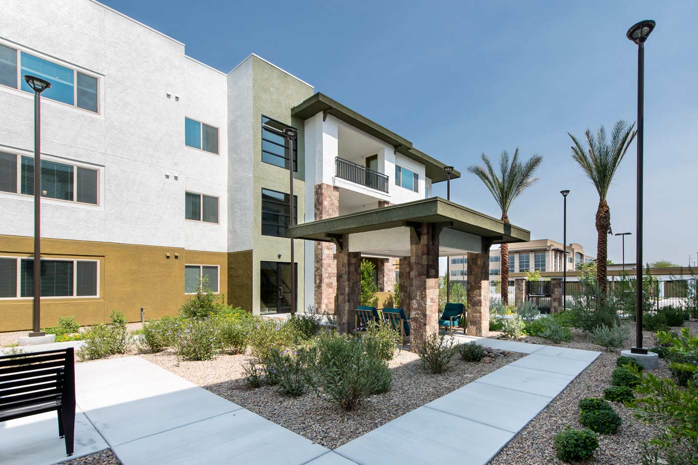 The outside of Liora Henderson